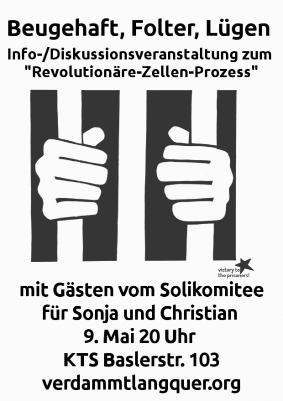 Flyer Veranstaltung RZ-Prozess