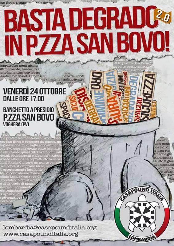 CasaPound Pavia - Plakat 3