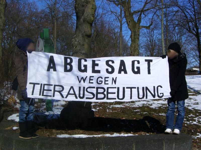 Tierausbeutung stoppen!