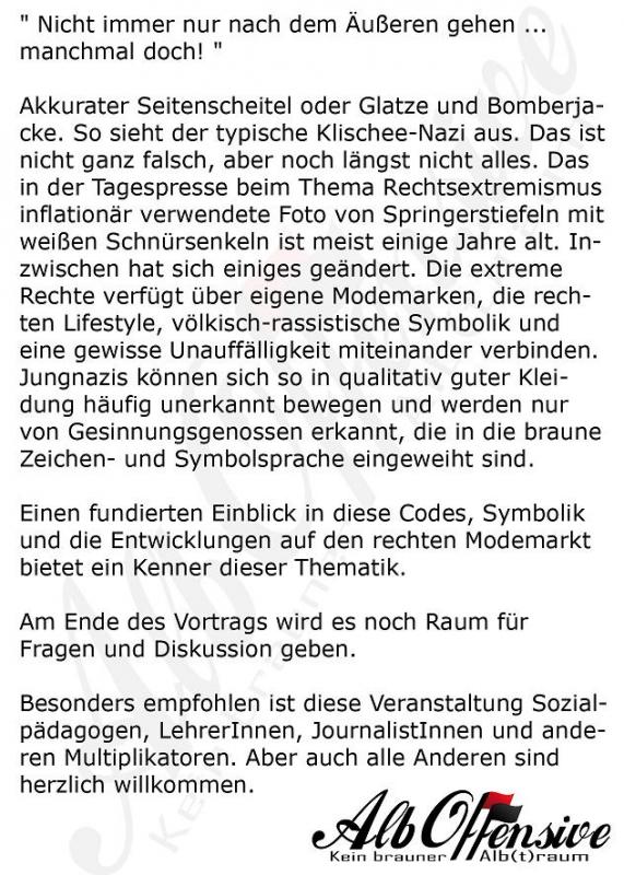 Flyer Rückseite