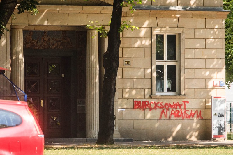 In der Karl-Marx-Allee 131 wohnt Neonazi Nikolas Burckschat