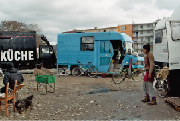 2006-2008: Wagenplatz "Wilde Astrid", Vauban