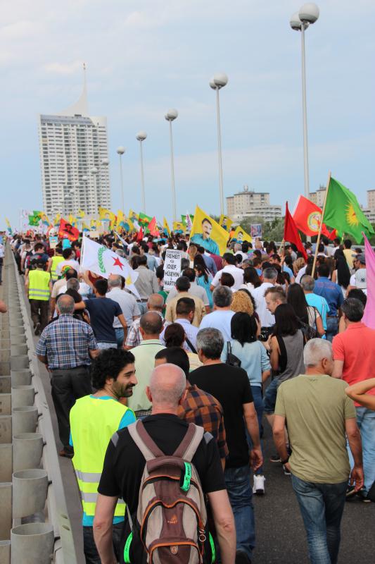 Großdemo gegen Erdogan