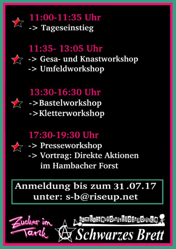 Programm Workshoptag