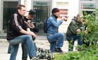 Dustin Guske als Anti-Antifa Filmer - 12.5.2007 Witten