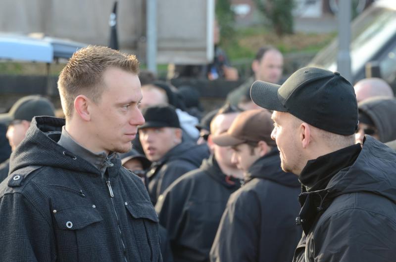 Christian Häger (links) mit Sven Skoda in Remagen 2011