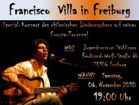 Francisco Villa in Freiburg - Flyer