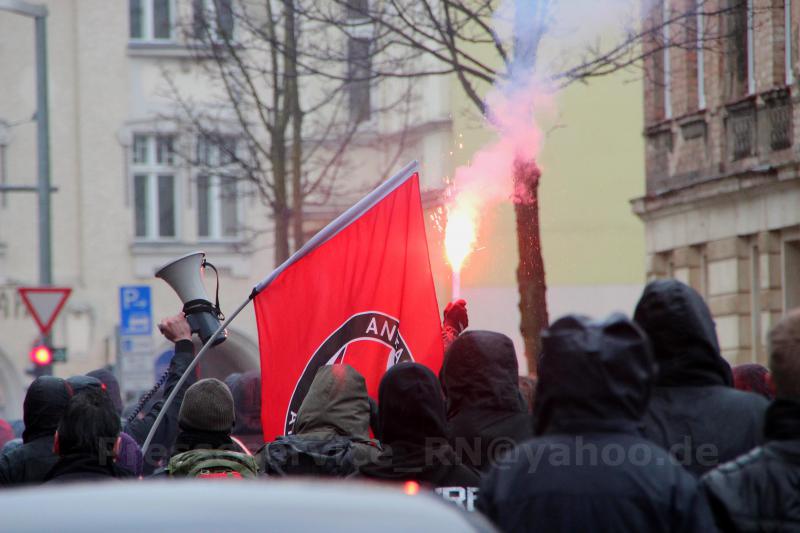 Cottbus NPD und Protest