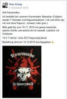 „T-Hemden und Kapuzenpullover“ von „Kommando Schwarzwald“