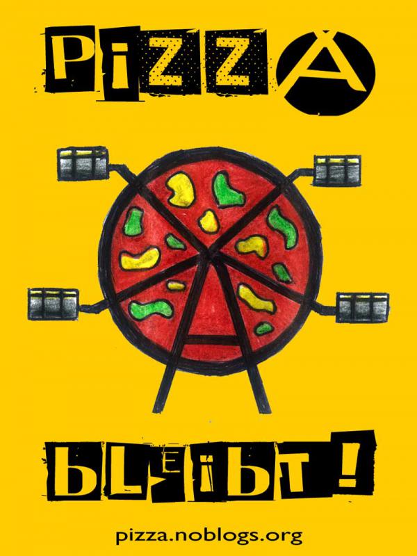 Pizza bleibt!