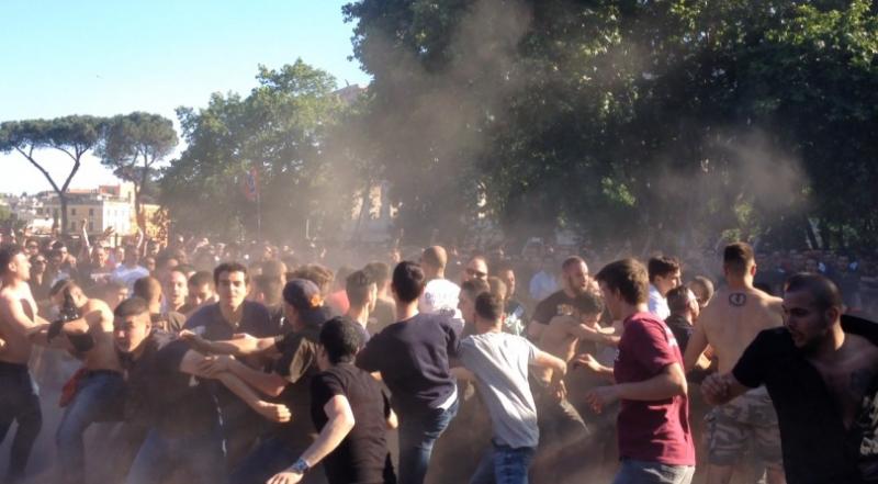 CasaPound - Konzert im Parco del Colle Oppio am 21.05.2016 in Rom