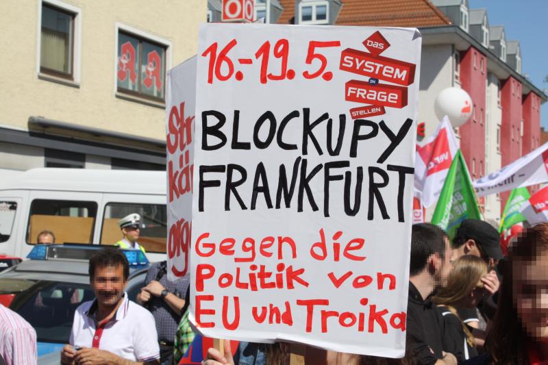 Blockupy Frankfurt