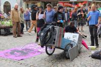 Kundgebung am Münsterplatz...