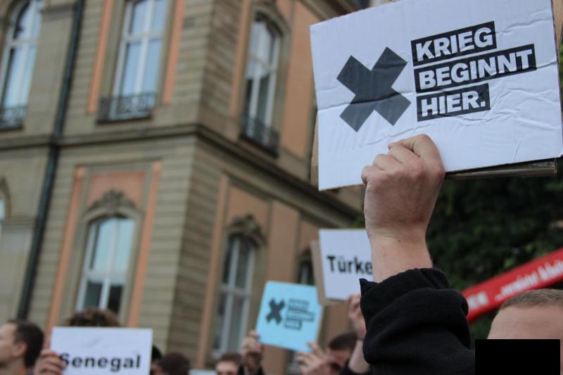 Flashmob gegen Einheitsfeierlichkeiten