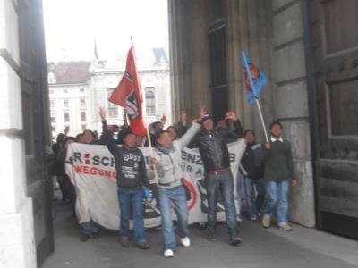 Flüchtlingsdemo am 10