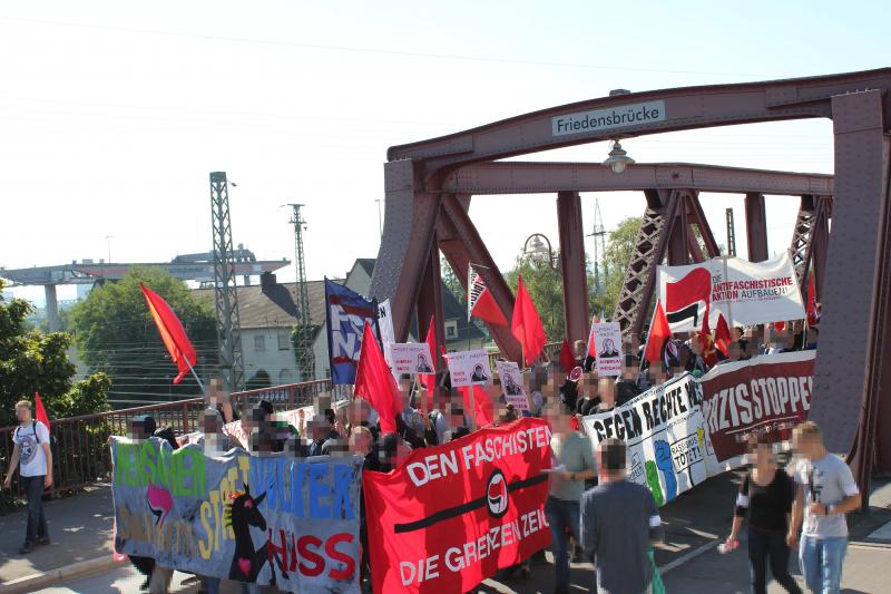 Friedlingen - Kurzbericht Antifa Demo 24.09.2016 3