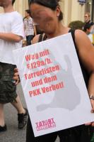 "Weg mit §129a/b, Terrorlisten und dem Pkk Verbot!