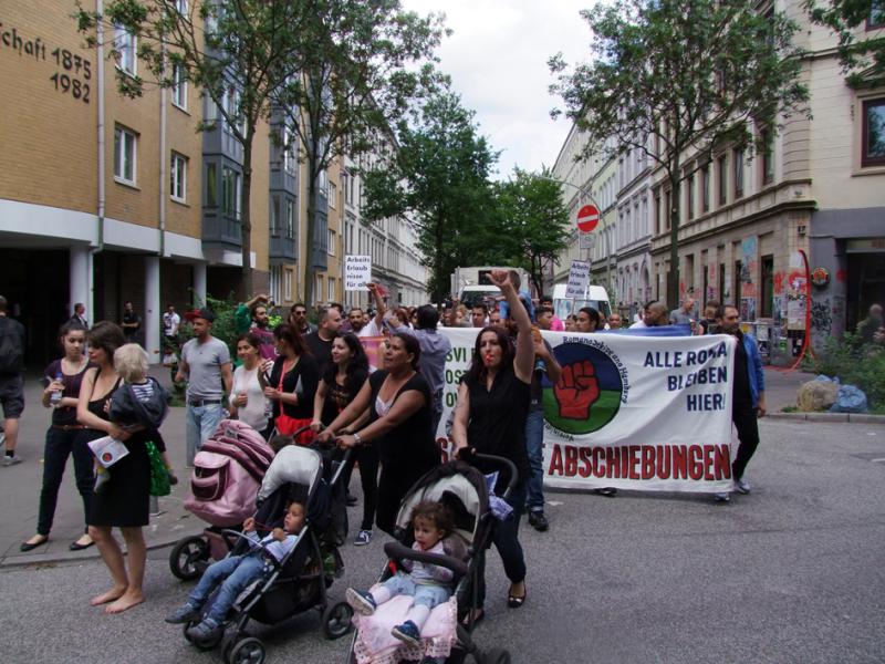 Protest für Bleiberecht - 8