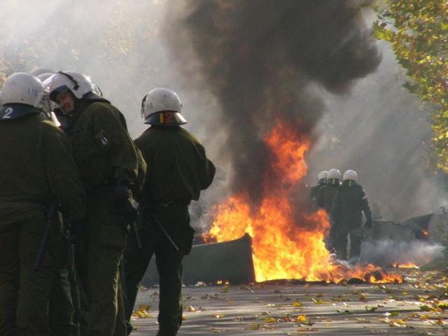 Antifaproteste Göttingen 2005