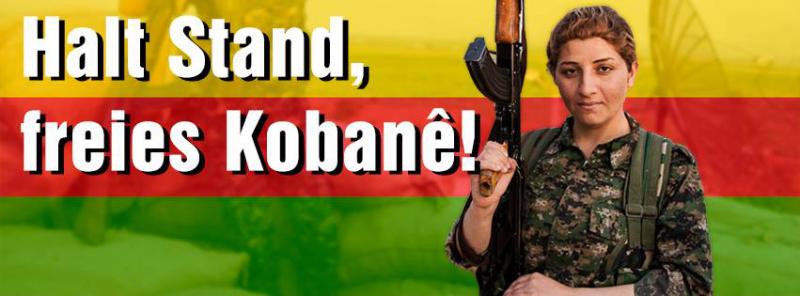 Halt Stand, freies Kobane