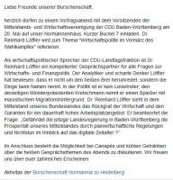 Einladungstext für die Veranstaltung am 20.05.2015