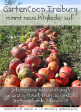 Flyer Bild Gartencoop Freiburg