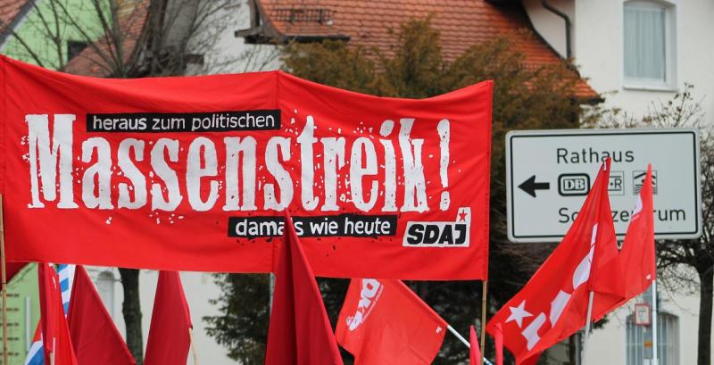 SDAJ Massenstreik