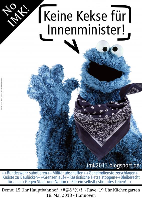 KEINE KEKSE FÜR INNENMINISTER*INNEN