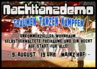 nachttanzdemo flyer