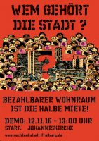 Wem gehört die Stadt?