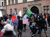 Demo am Regierungspräsidium