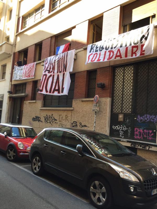 Bastion Social, rechter Squat in Lyon 2