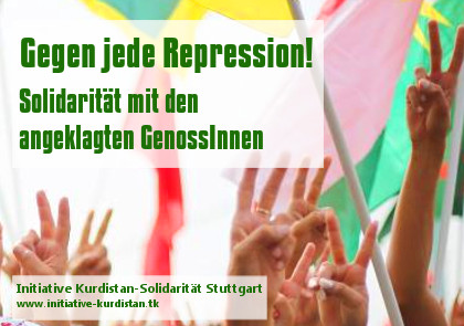 Gegen jede Repression!
Solidarität mit den angeklagten GenossInnen