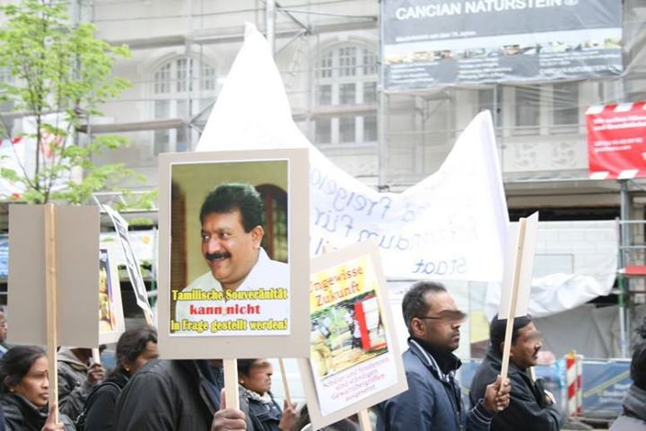  „Tamils Genocide Day“ Gedenk-Demonstration Düsseldorf von 18. Mai.