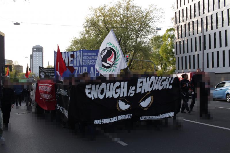 Revolutionäre Vorabenddemo Bochum 30.04.2017 V