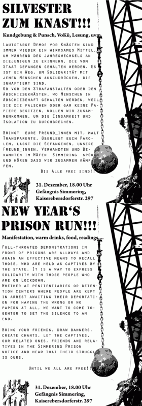 FLYER "Silvester zum Häfn" deutsch- und englischsprachig für WEB (Breite 480 Pixel)