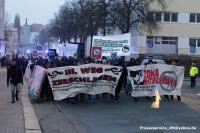 Antifademo "Den III. Weg zerschlagen" in Plauen