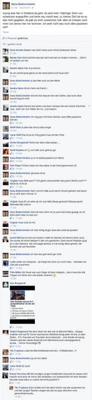 Facebook-Screenshot Friedland