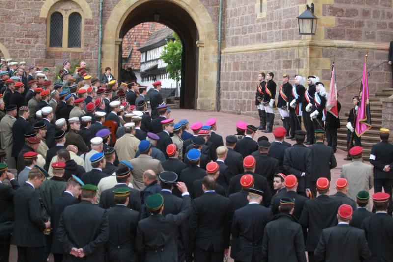 Burschenschafter auf der Wartburg: Ihr kommt hier nicht mehr rein