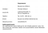 Bauservice Ahlborn, AfD-Materiallager, http://www.bauservice-ahlborn.de/