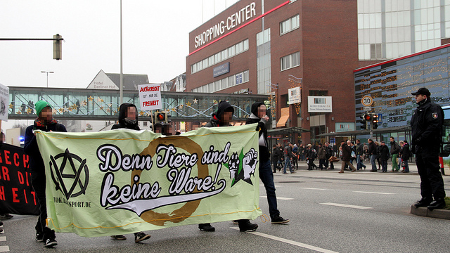 Tierbefreiungs-Demo in Kiel - 1