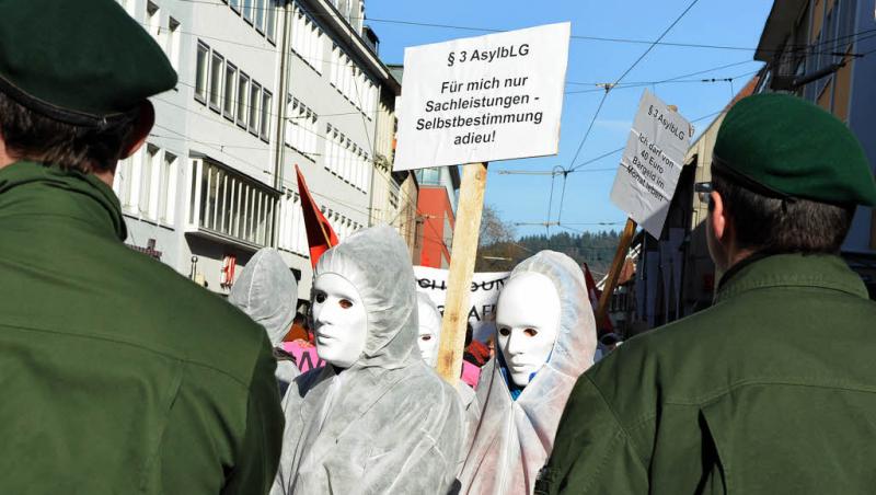 Keine Ausgrenzungen und Abschiebungen! Demo 05.02.2011 Freiburg