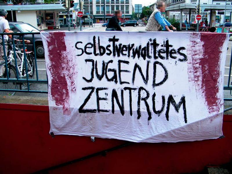 Das Jugendzentrum „Z“ wurde bereits dreimal von jungen Autonomen besetzt. Foto: epsilon.blogsport.de