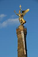 Heutiges Mobi-Transpa auf der Siegssäule