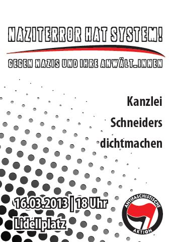 Kanzlei Schneiders dichtmachen!