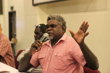 Yolngu elder Yingiya Mark Guyula