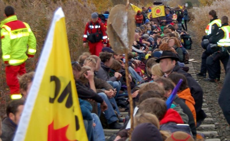 Blockade in Berg