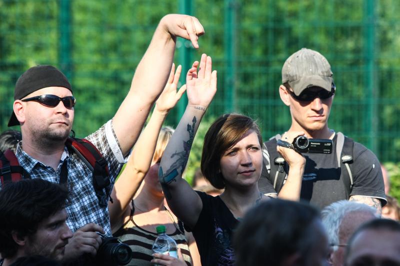 Mitte: Maria Fank; Rechts: Christian Bentz