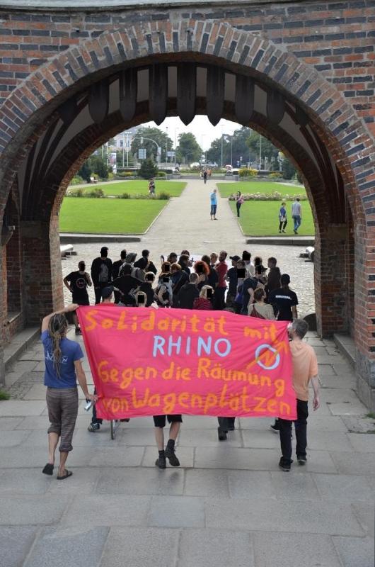 Solidemo mit Kommando Rhino in Lübeck