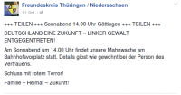 Freundeskreis Facebook-Post